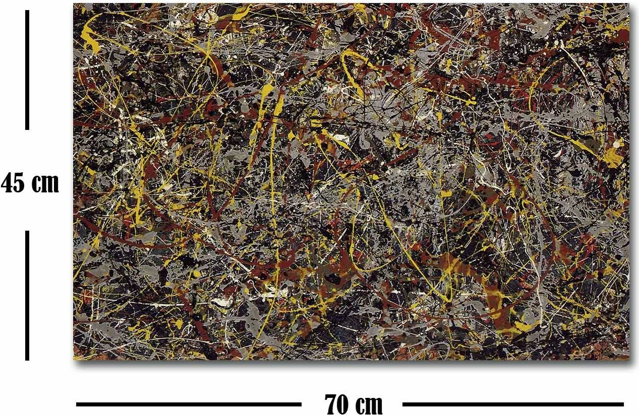 Pikturë dekorative në kanavacë, Wallity FAMOUSART-044, shumëngjyrëshe, 45x70cm