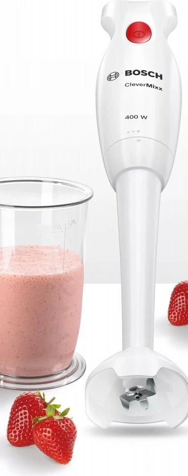 Blender dore Bosch MSM14100 400 W 0.7 L i bardhë me enë matëse