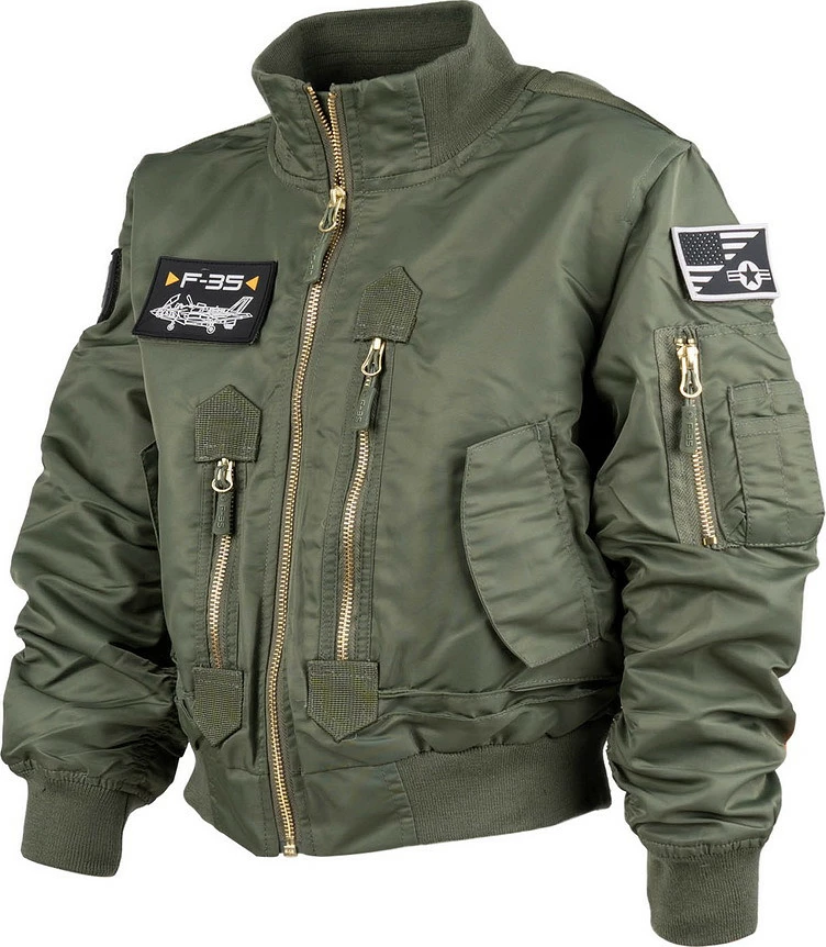 Xhaketë Për Fëmijë Fostex Garments Kids F-35 Flight Jacket