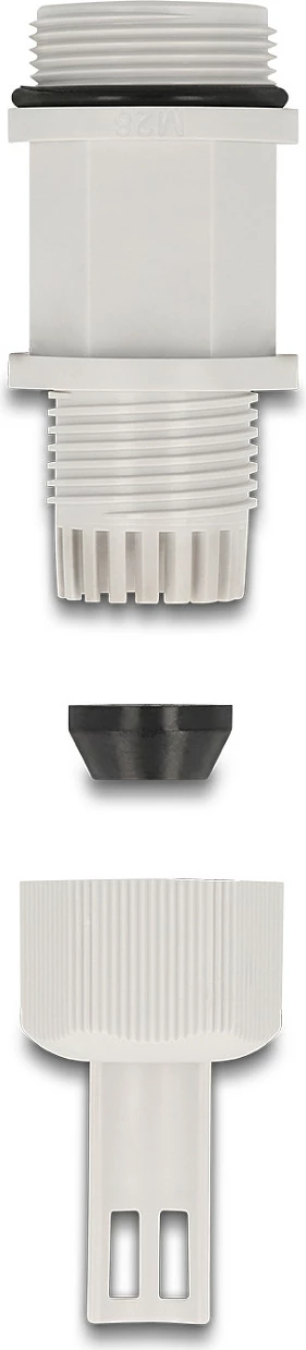 Kabelgland DeLOCK M28 x 1.5, IP68, për kabllo 6-9 mm, gri