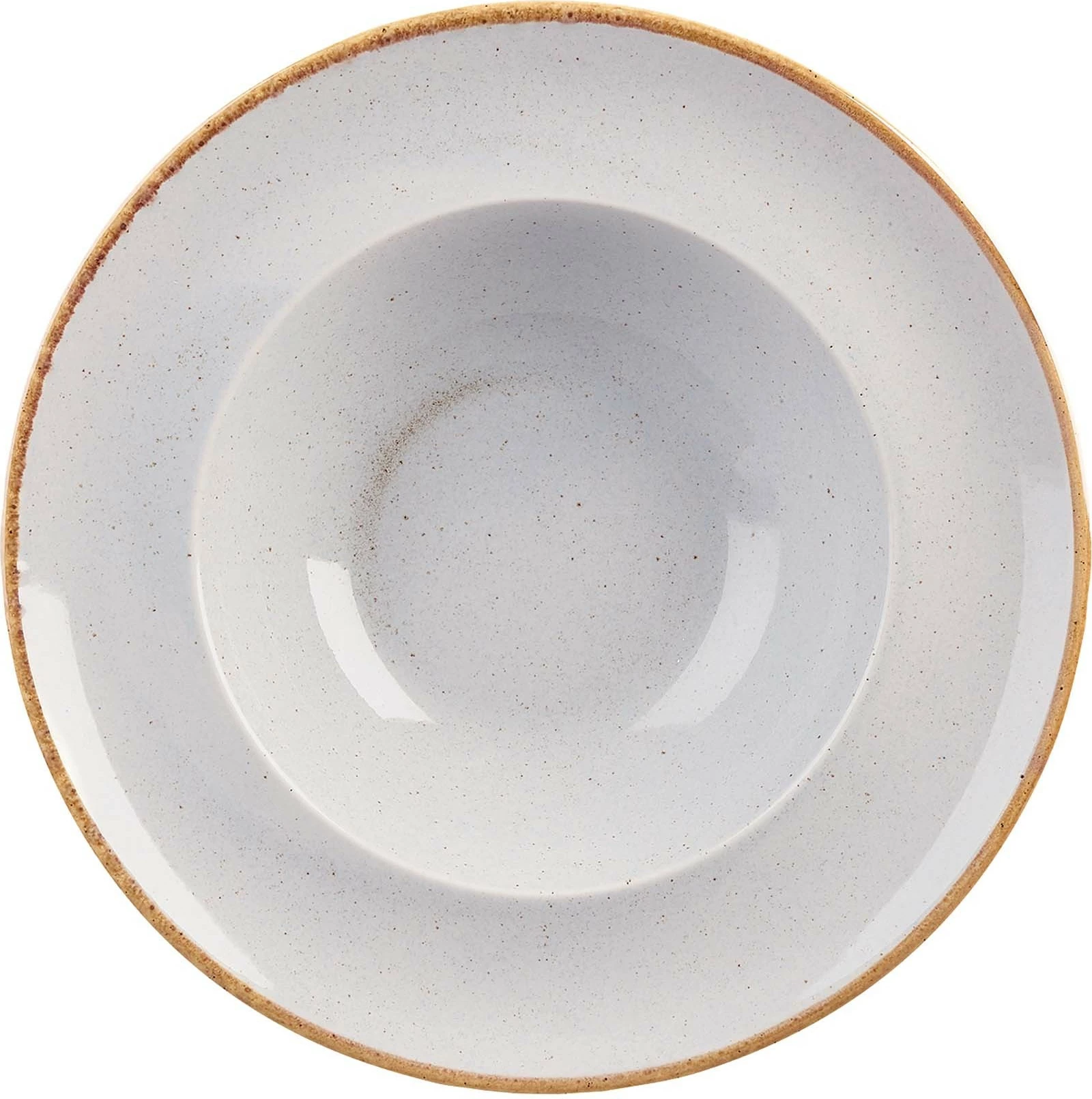 Pjatë pasta Porland Seasons Ashen Ø260 mm porcelan, e hirtë, set 6 copë