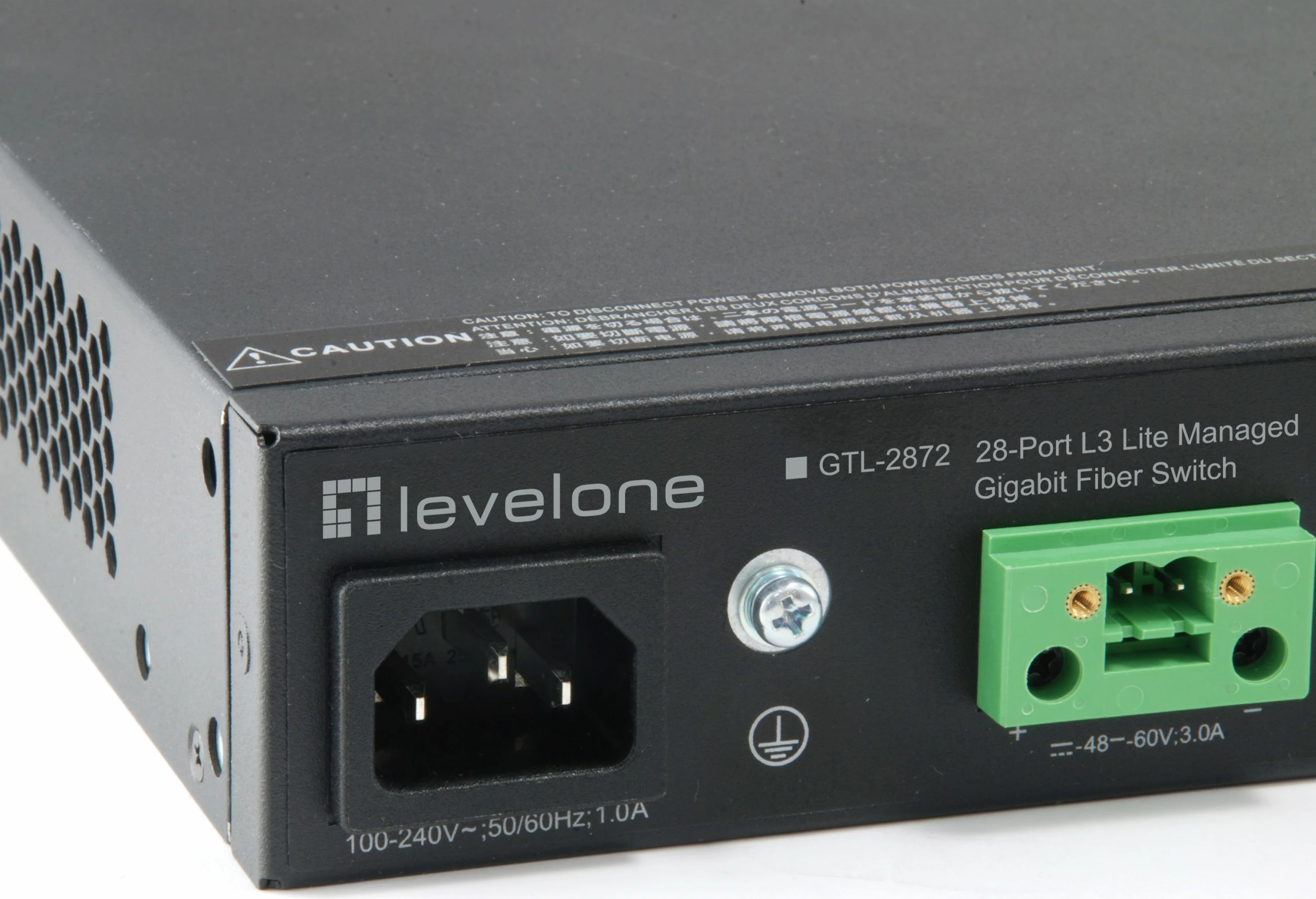 Switch LevelOne KILBY 28-Port L3 Lite Managed Gigabit Fiber, 4 x 10GbE SFP+, 4 x Gigabit SFP/RJ45 Combo