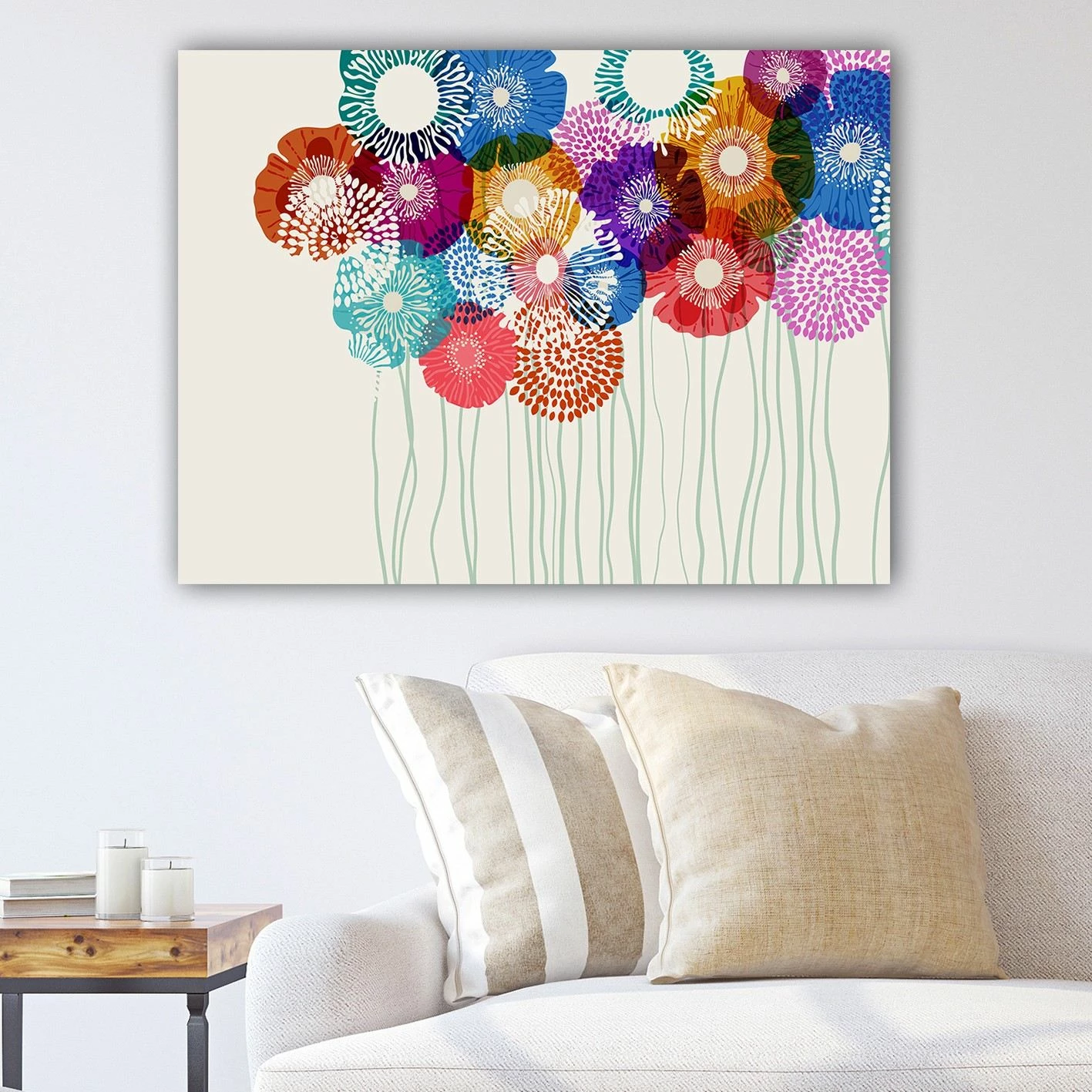 Pikturë dekorative në kanavacë, shumëngjyrëshe, Wallity, 70x100cm