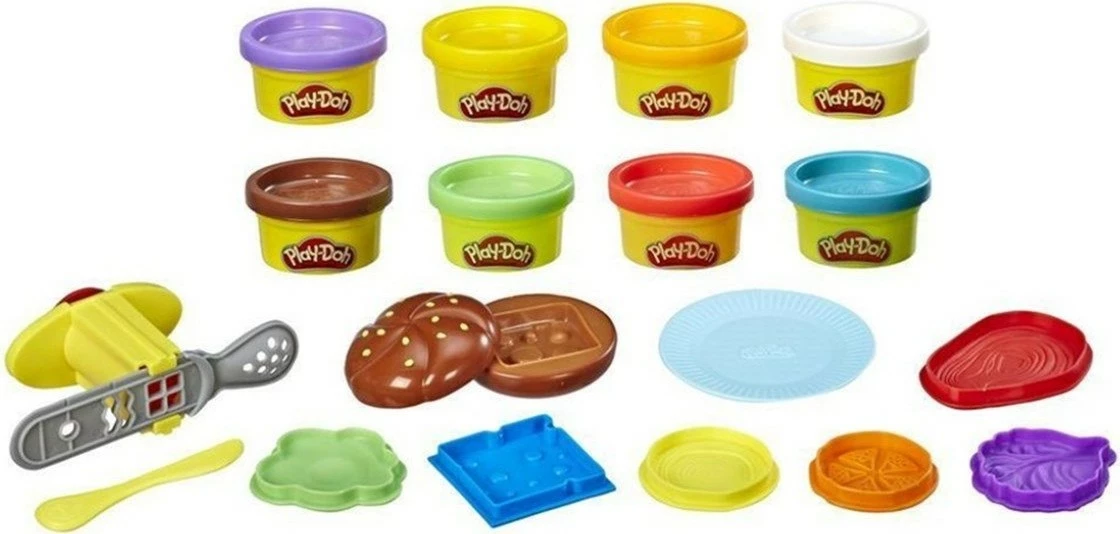 Lodra Play-Doh për fëmijë, shumëngjyrëshe