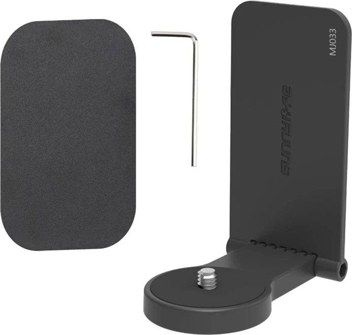 Mbajtëse magnetike për kamera sportive, Sunnylife MJ033, 8 magnetë neodim, bazë silikoni antirrëshqitëse, filetë 1/4", 67 g, set