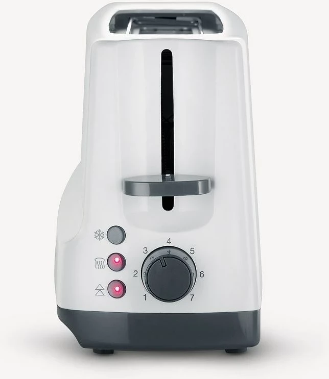 Tostues Severin AT 2232, 2 feta, 800 W, Bardhë/Gri