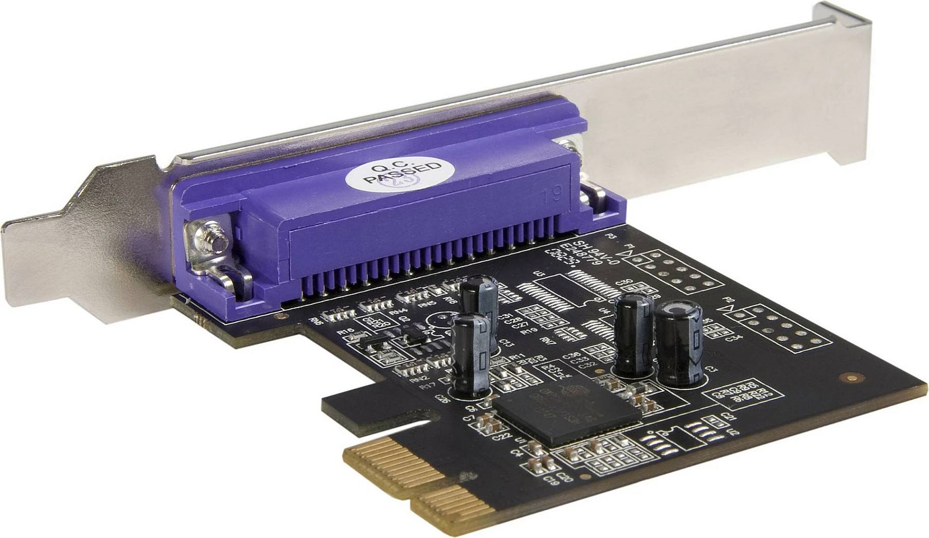 Kartelë zgjerimi PCIe StarTech PEX1P2, 1x port paralel (DB25) SPP/ECP, e brendshme, zi/metal