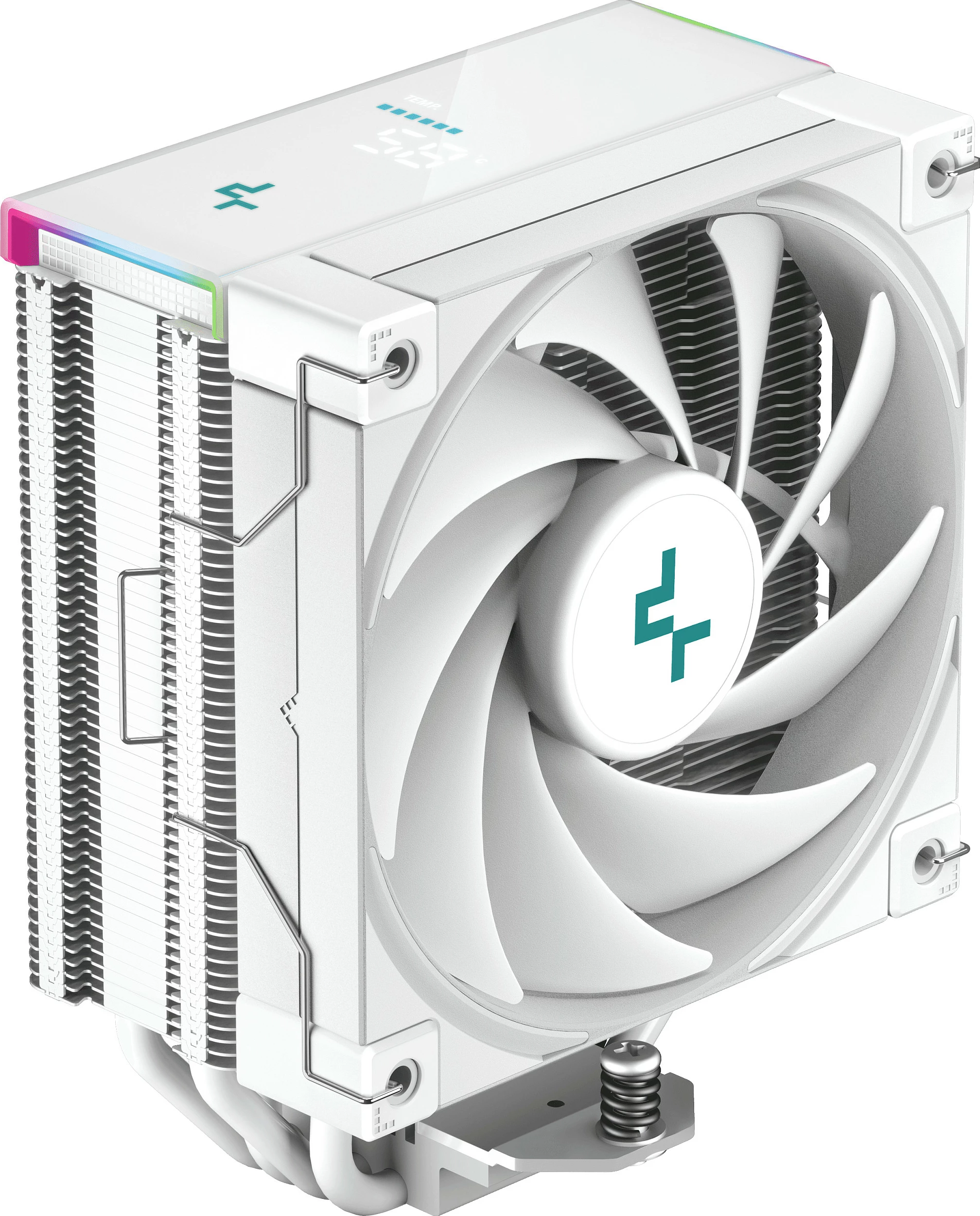 Ftohës ajri CPU DeepCool AK400 Digital WH, 120mm PWM, ARGB, i bardhë