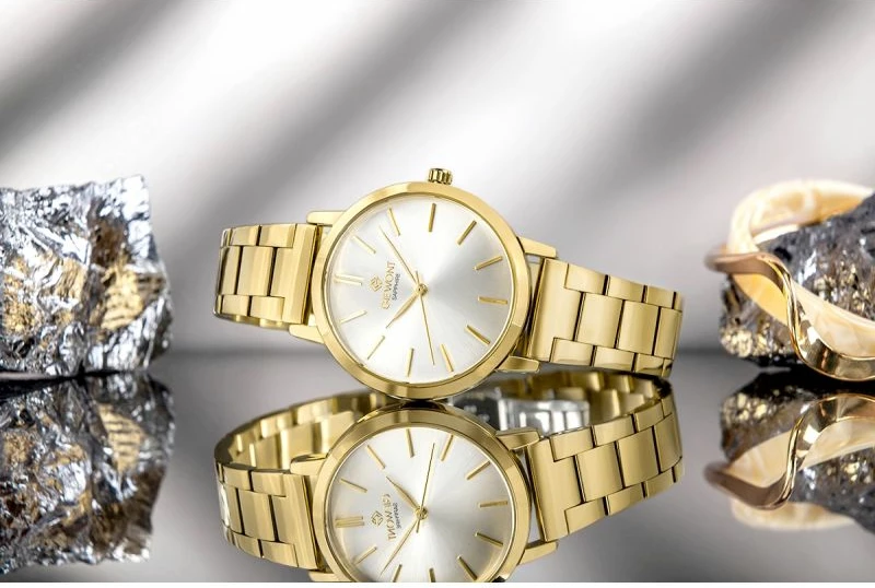 Orë dore femrash Giewont GW2360-B2, gold silver