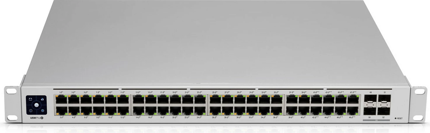 Switch Ubiquiti UniFi USW-PRO-48, Managed, L2/L3, Gigabit Ethernet (10/100/1000), Rack mounting, 1U, Argjendtë