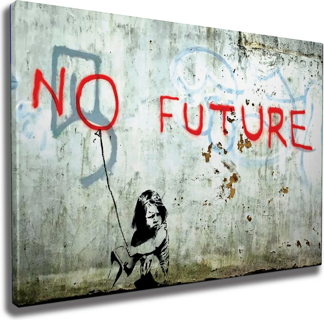 Pikturë dekorative në kanavacë, Banksy, shumëngjyrëshe, WY10, 50x70cm