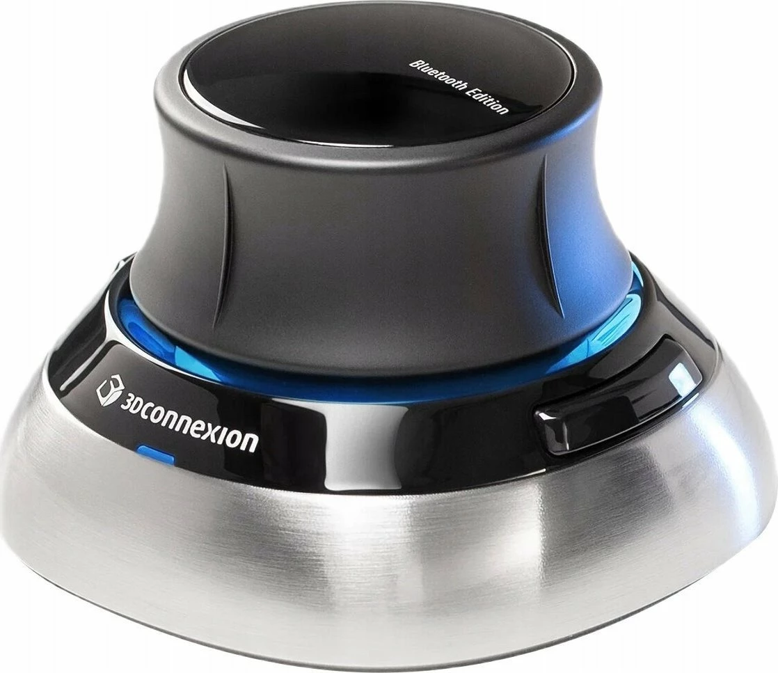 Maus 3D 3Dconnexion SpaceMouse 3DX-700115, wireless Bluetooth/USB/USB-C, 2 butona, i zi