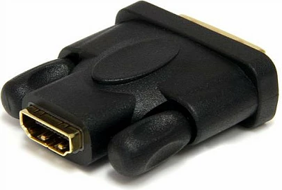 Adapter video HDMI (femër) në DVI-D Dual Link (mashkull) StarTech, i zi