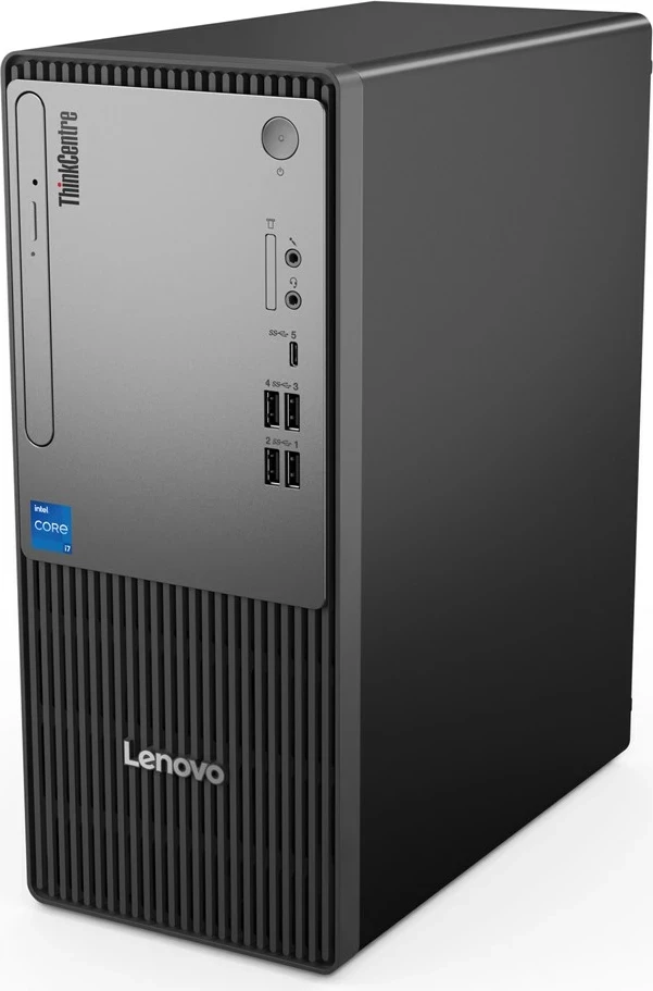 Kompjuter Lenovo ThinkCentre neo 50t, Intel Core i3 i3-14100, 8 GB RAM, 512 GB SSD, Windows 11 Pro, Zi, Gri