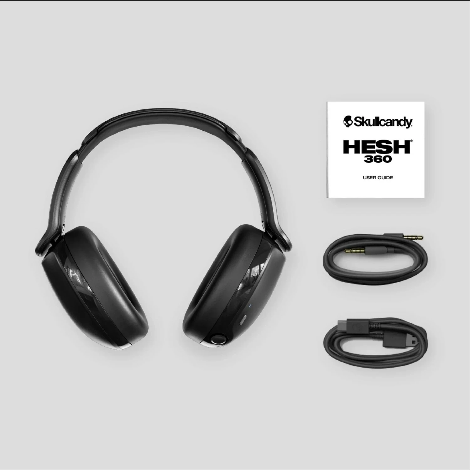 Kufje Skullcandy Hesh 360 wireless, Bluetooth 5.3, NFC, të zeza