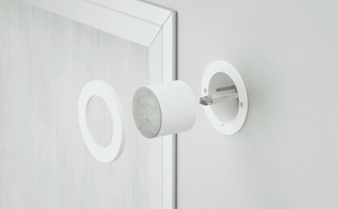 Zile dere smart Ubiquiti UniFi Access Doorbell Pro PoE KIT, 5MP, bardhë