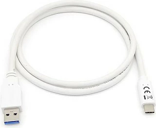Kabëll USB Equip USB 3.2 Gen 1 Type-C në A, 1m, i bardhë
