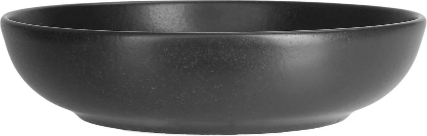 Tas i cekët Porland Seasons Coal Ø170 mm, 415 ml, zi, set 6 copë