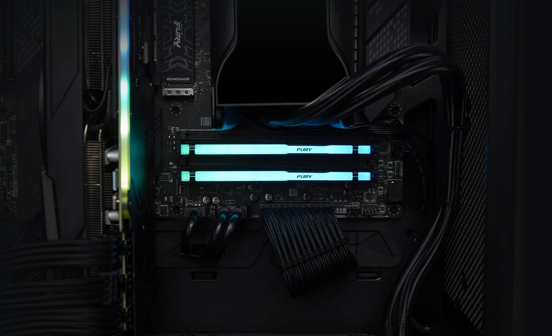RAM Memorje Kingston FURY 32GB 5200MT/s DDR5 CL40 DIMM (Pako prej 2) Beast RGB