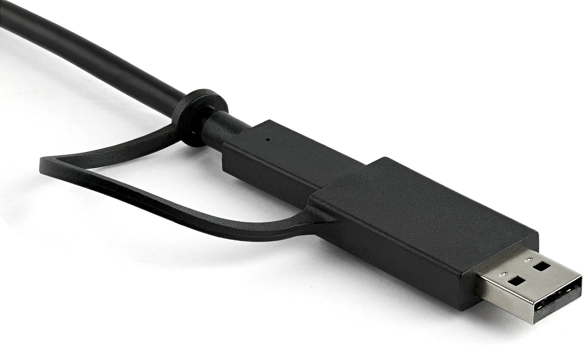 Stacion dokimi për laptop StarTech DK30C2DPEPUE, USB-C/USB-A Hybrid, Dual 4K DP/HDMI, 100W PD, 4x USB 5Gbps, GbE, zezë/hiri