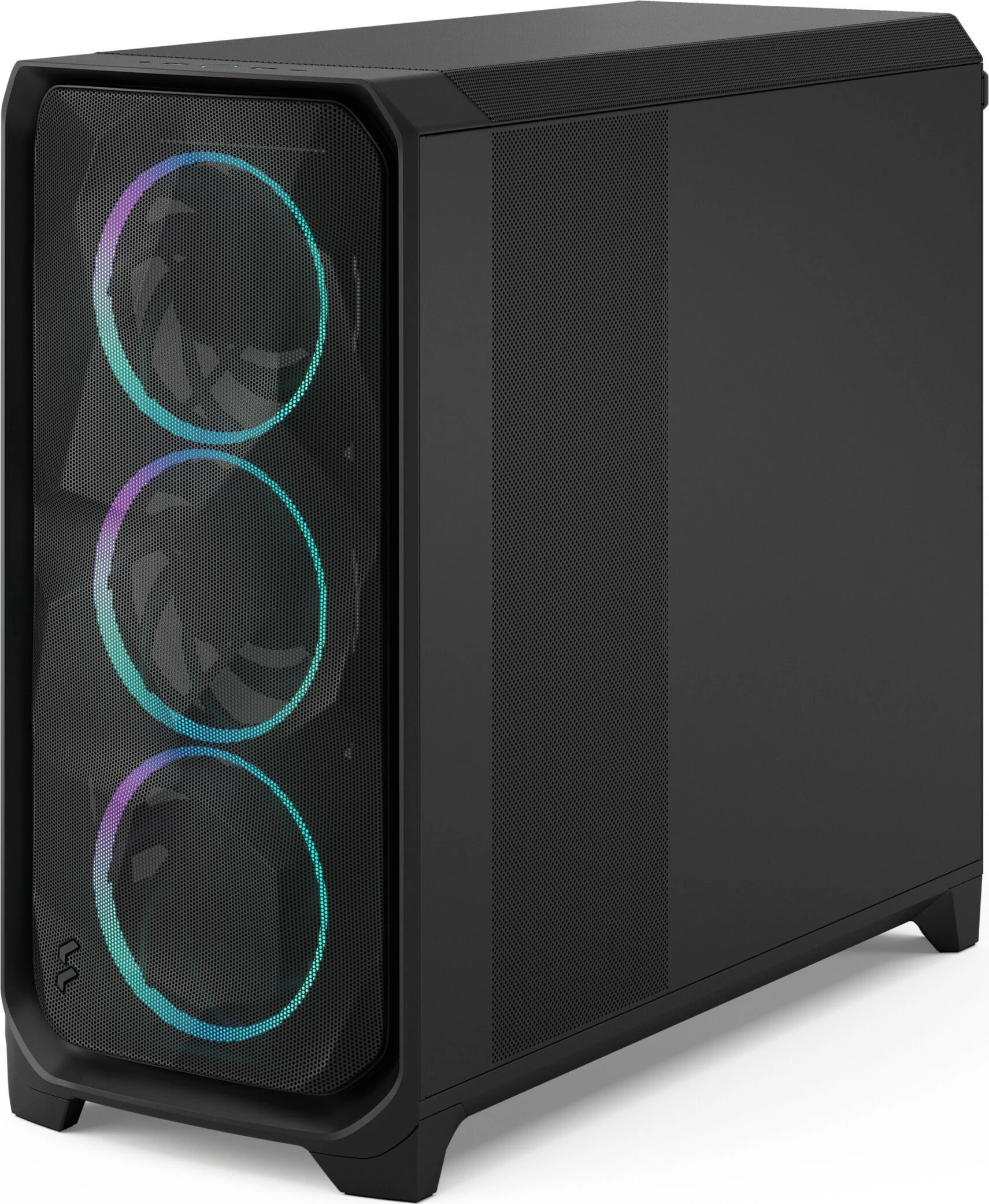 Kasë Fractal Design Meshify 3 XL, midi tower, RGB, xham i temperuar, e zezë