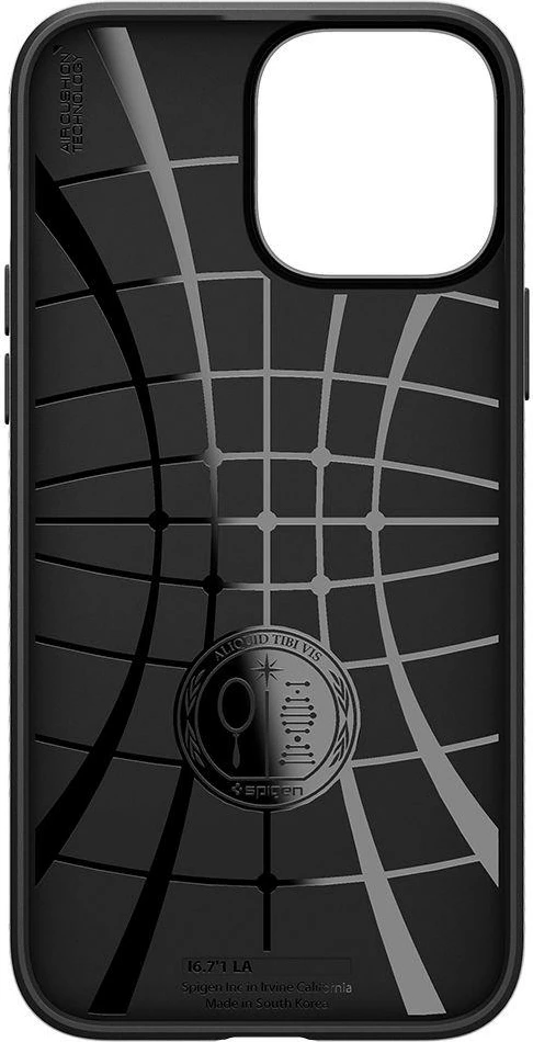 Mbështjellës Spigen Liquid Air për iPhone 13 Pro Max, Matte Black