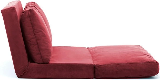Divan-krevat 2 vende, Atelier del Sofa, Taida, ngjyrë e kuqe e errët