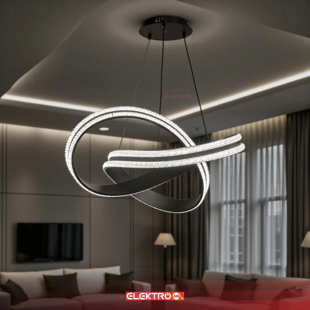 Abazhure LED i varur 1528-1 BK