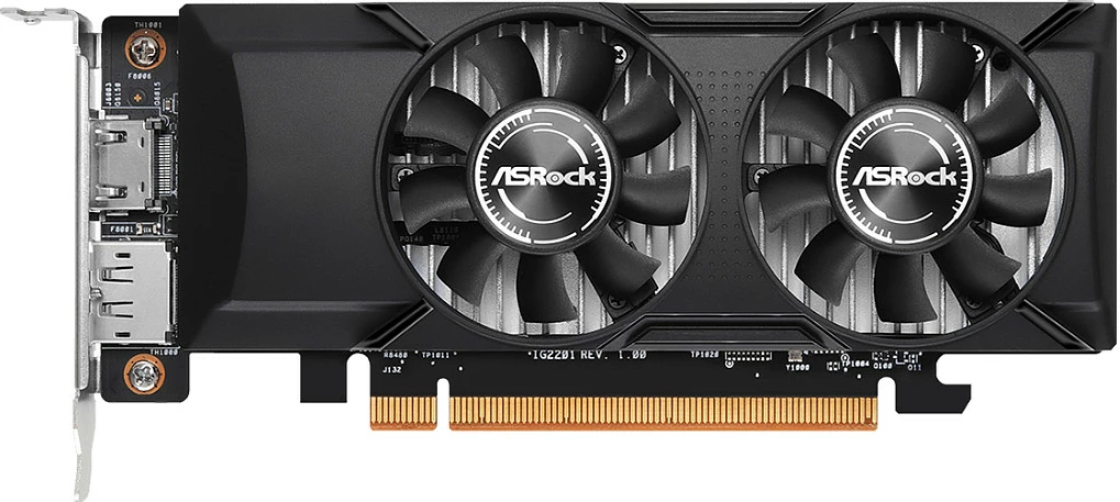 Kartë grafike ASRock Intel Arc A310 Low Profile, 4GB GDDR6, PCIe 4.0 x8, e zezë