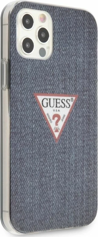 Hardcase Guess GUHCP12LPCUJULDB për iPhone 12 Pro Max, navy blue