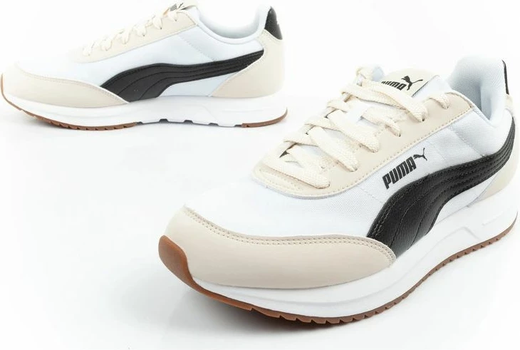 Atlete për meshkuj Puma R78 Lightwind, bezhë të bardha