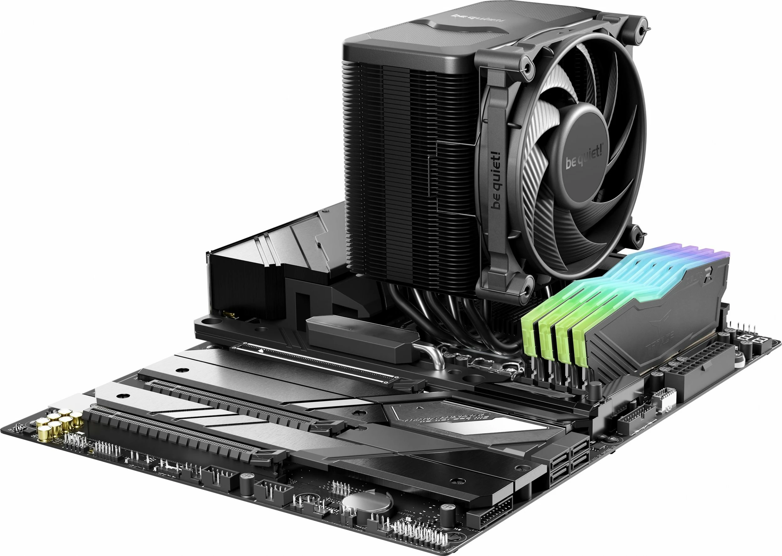 Ftohës CPU be quiet! Dark Rock 5 BK035, 120 mm PWM, 210 W TDP, i zi