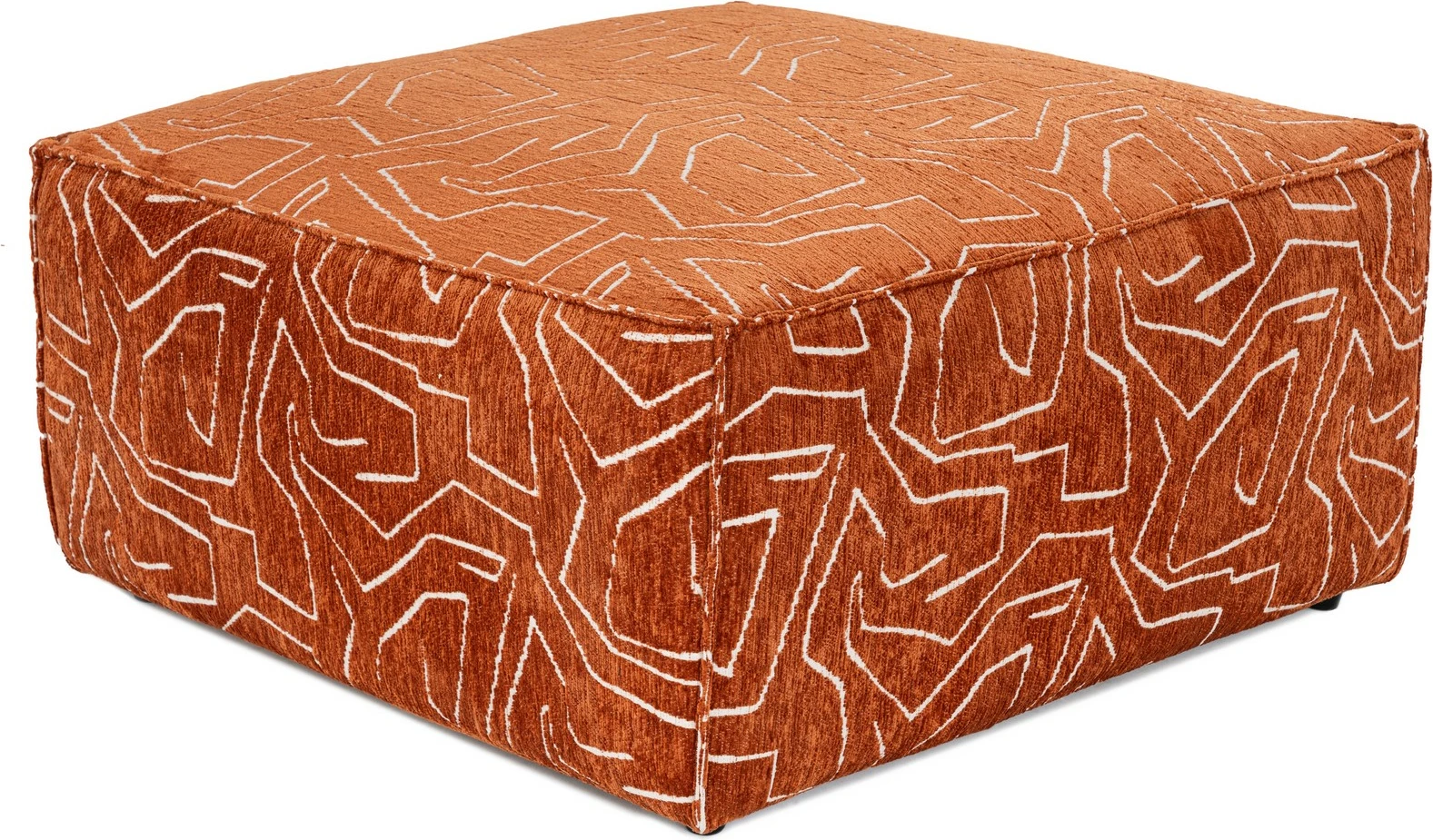 Puf Lora, portokalli, Atelier del Sofa