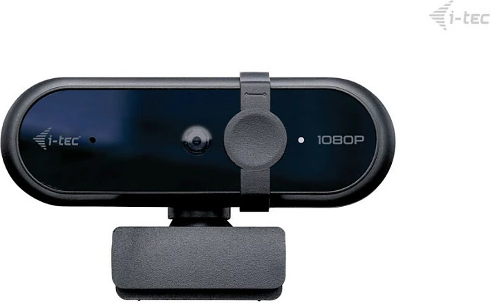 Webcam i-tec SOLOMON 100, Full HD 1080p, 2MP, USB, mikrofon, e zezë