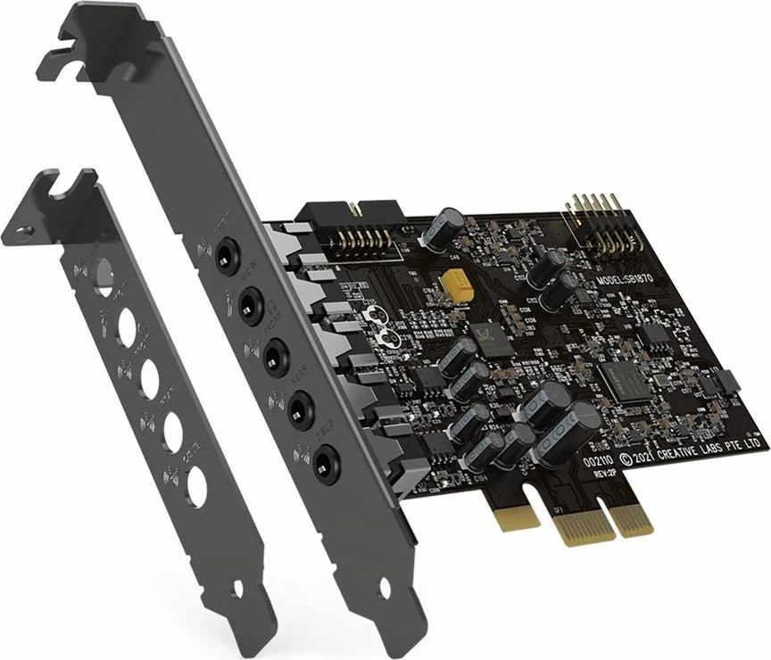 Kartelë zëri Creative Sound Blaster Audigy FX V2 24-bit/192kHz PCIe 5.1 (70SB187000000)