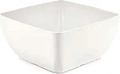 tas katror melamine, Fine Dine, 4.5 L, 250x250x120 mm, bardhë