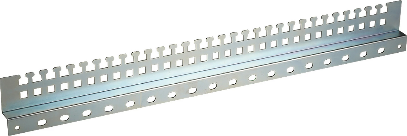 Shinë rack EFB Elektronik, 500 mm, për kabinet 600 mm, gri