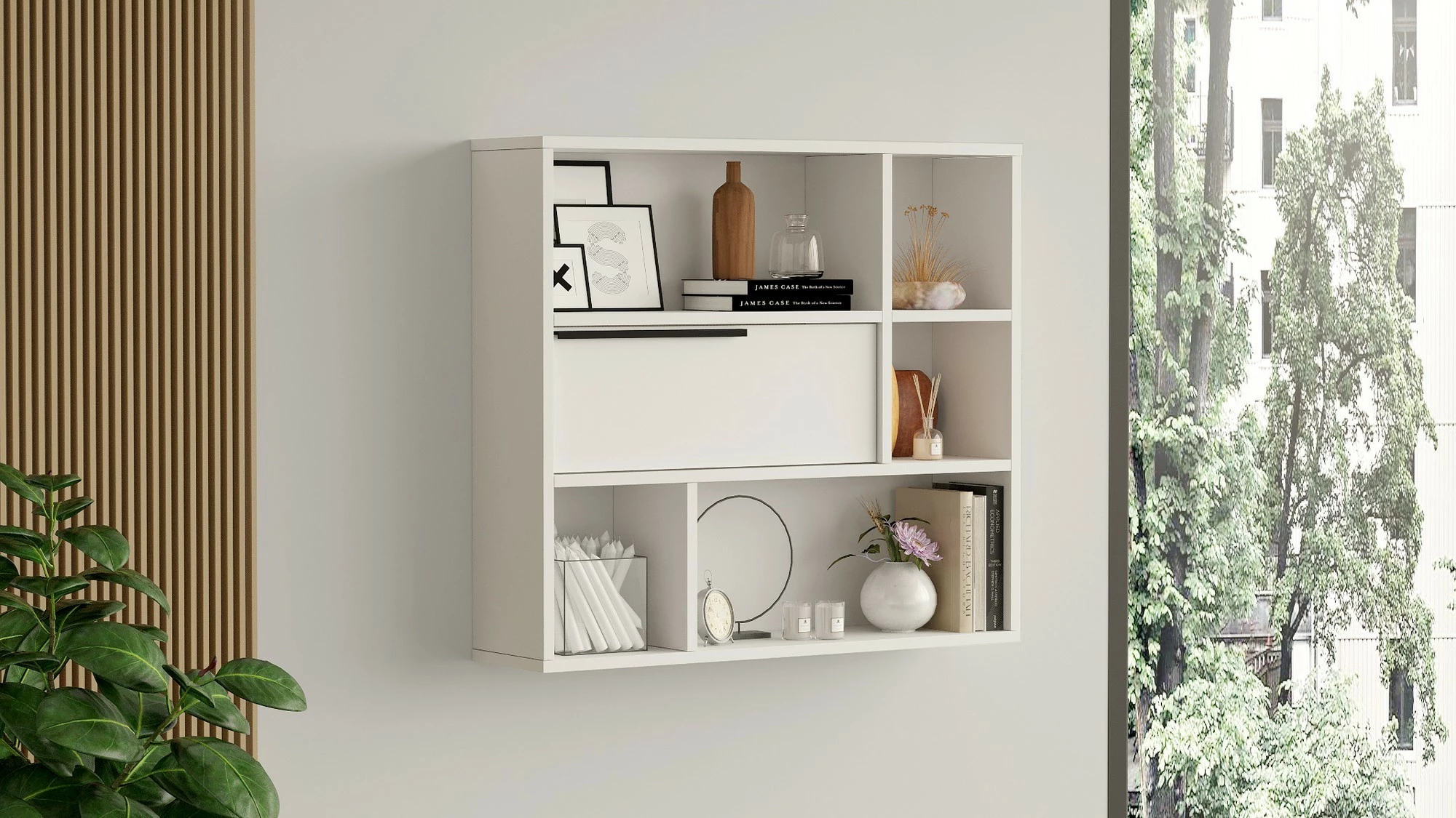 Raft muri Hanah Home, On5-W, ngjyrë e bardhë