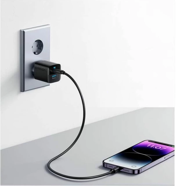 Karikues muri ANKER 323 A2331G21 33W 1xUSB-C PD 1xUSB-A, i bardhë