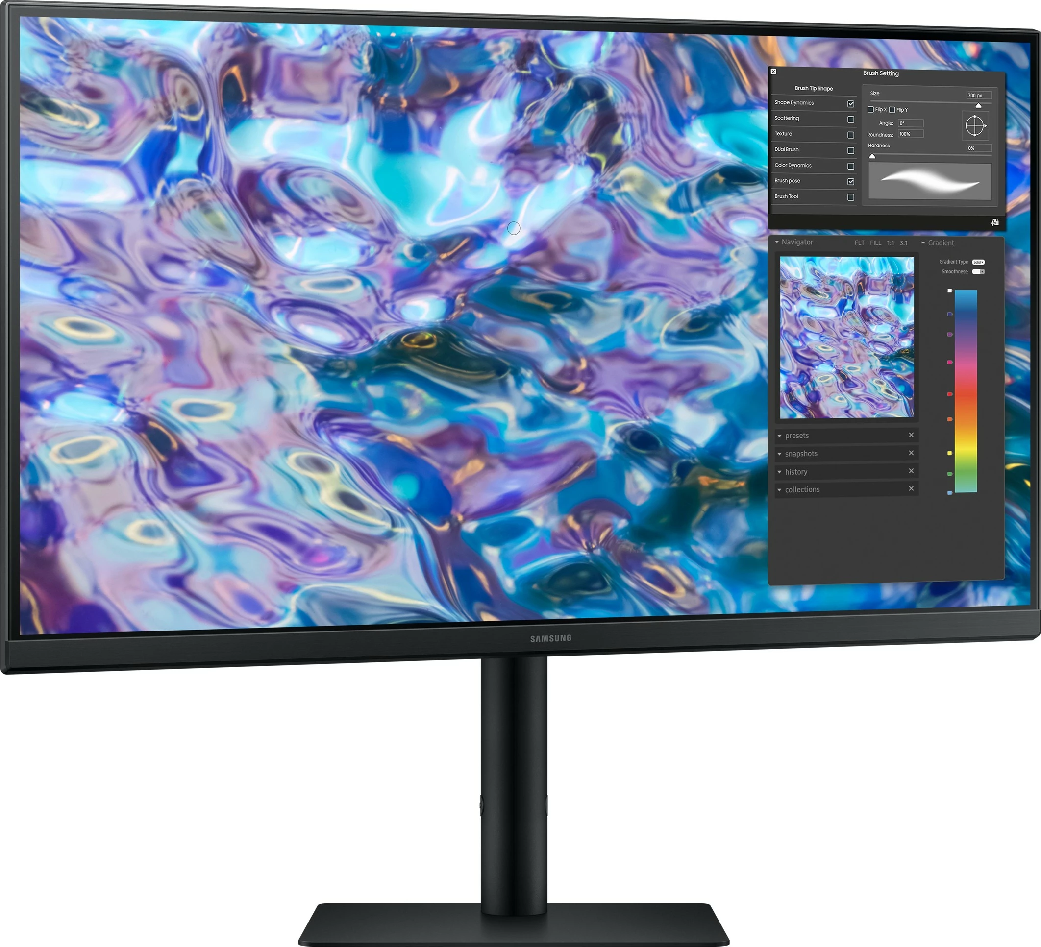 Monitor Samsung S61B, 27", 2560 x 1440 pixels, Quad HD, i zi