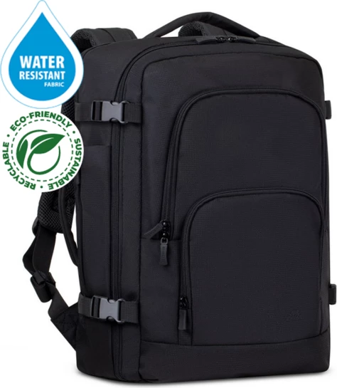 Çantë shpine për laptop RIVACASE ECO 8461, 17.3\", e zezë