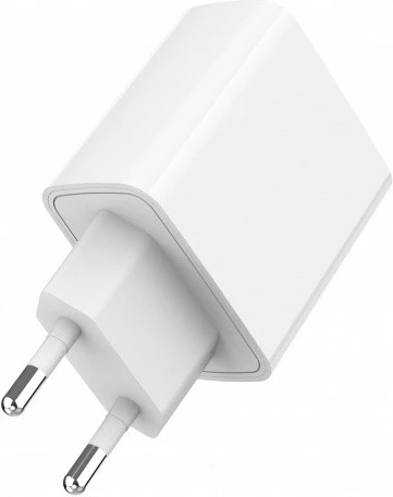 Karikues muri Gembird TA-UC-PDQC20-01-W, 20W, 2 porta USB, Bardhë