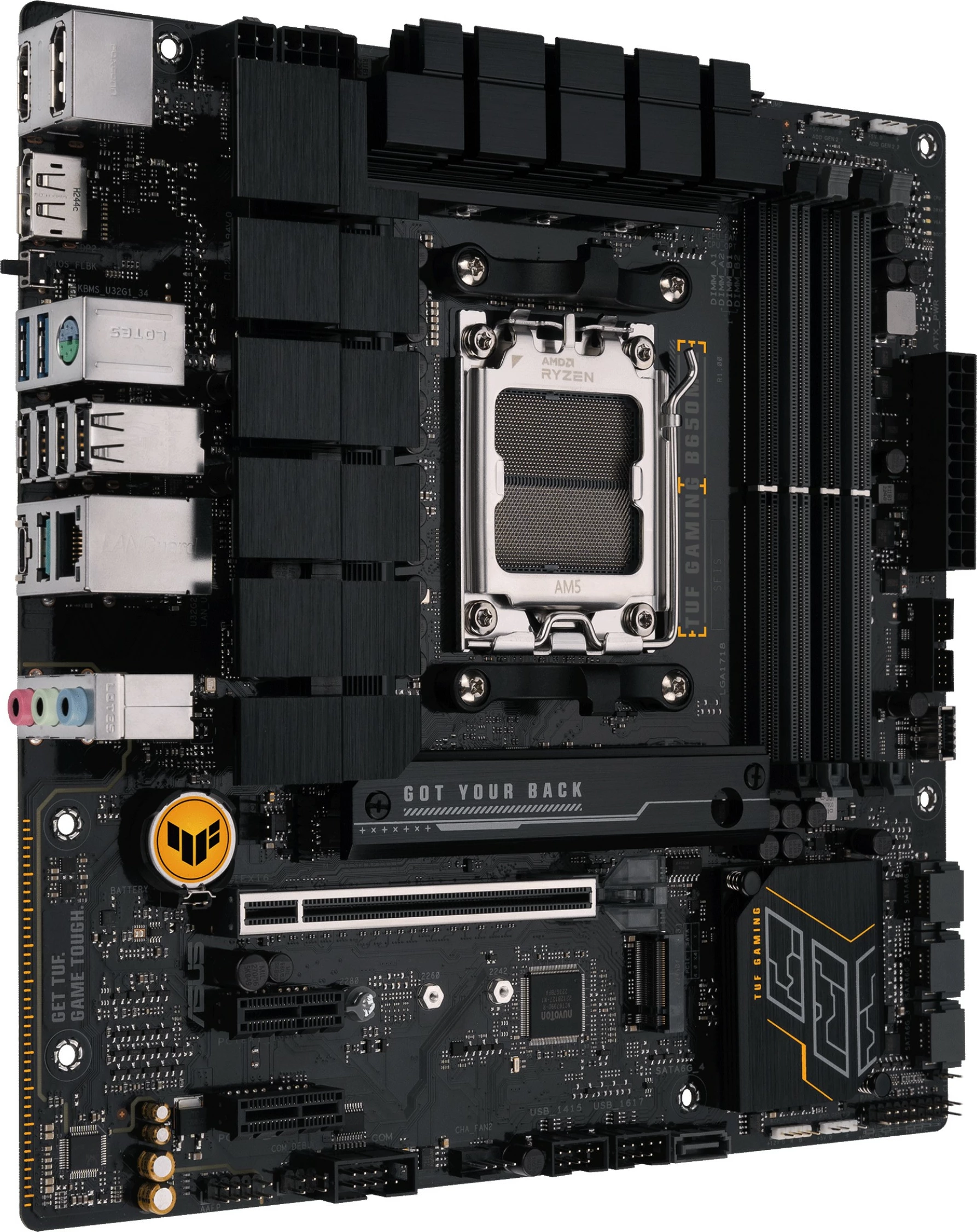 Pllakë amë ASUS TUF GAMING B650M-E, AMD, Socket AM5, DDR5, 128GB