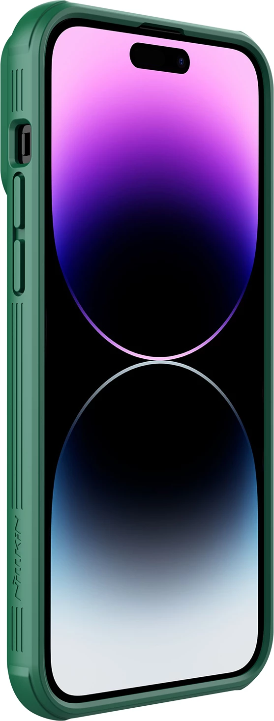 Mbështjellës Nillkin CamShield S Case për iPhone 14 Pro Max, me mbrojtëse kamere, Gjelbër