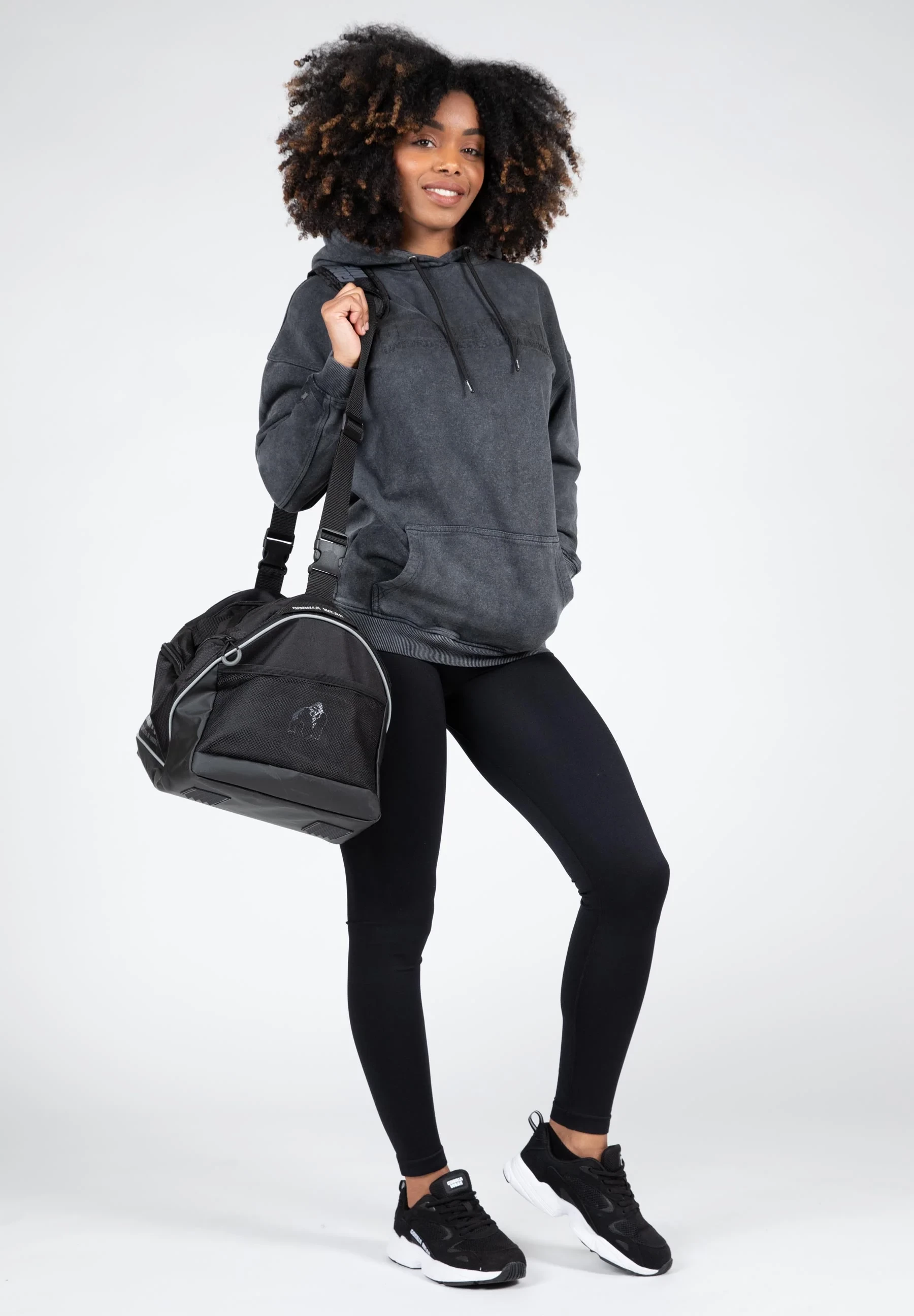 Crowley Women's Oversized Hoodie - Washed Gray [Madhësia: XS]