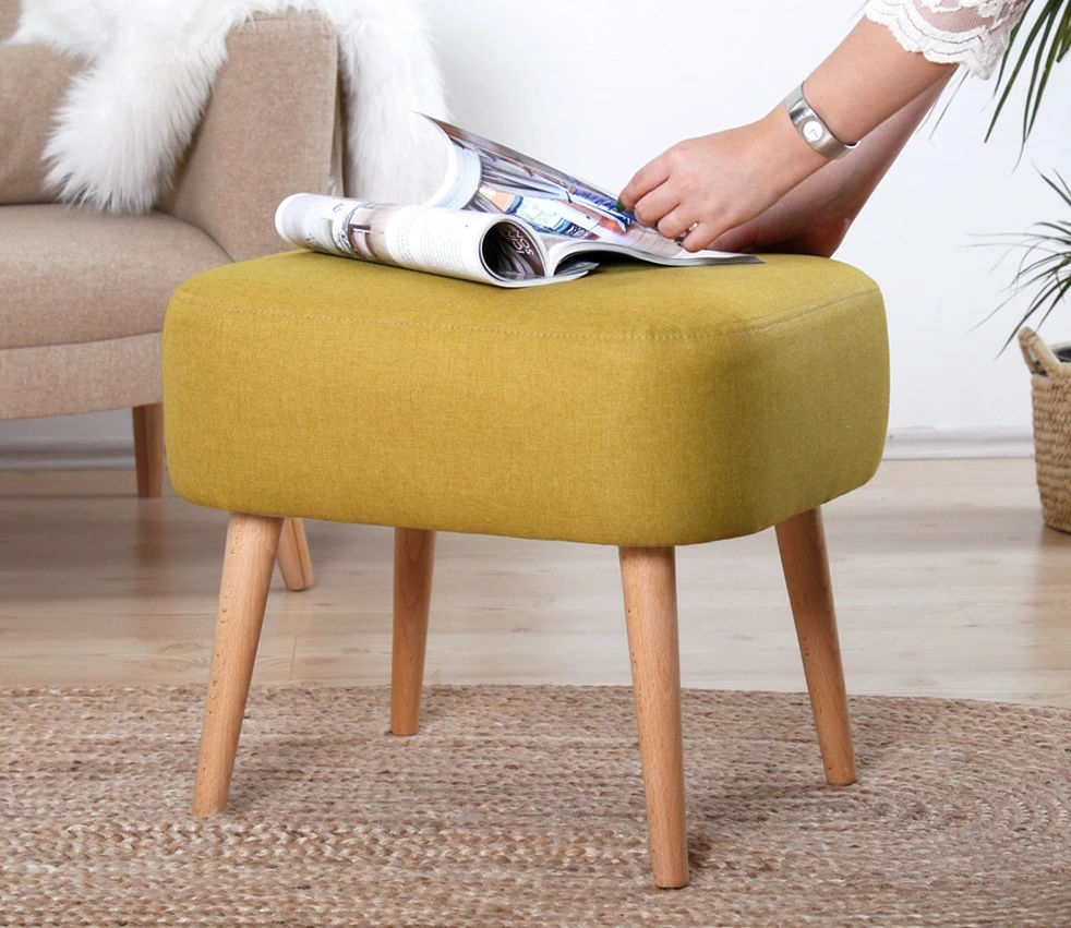 Puf Atelier del Sofa, ngjyrë e verdhë, Parrot