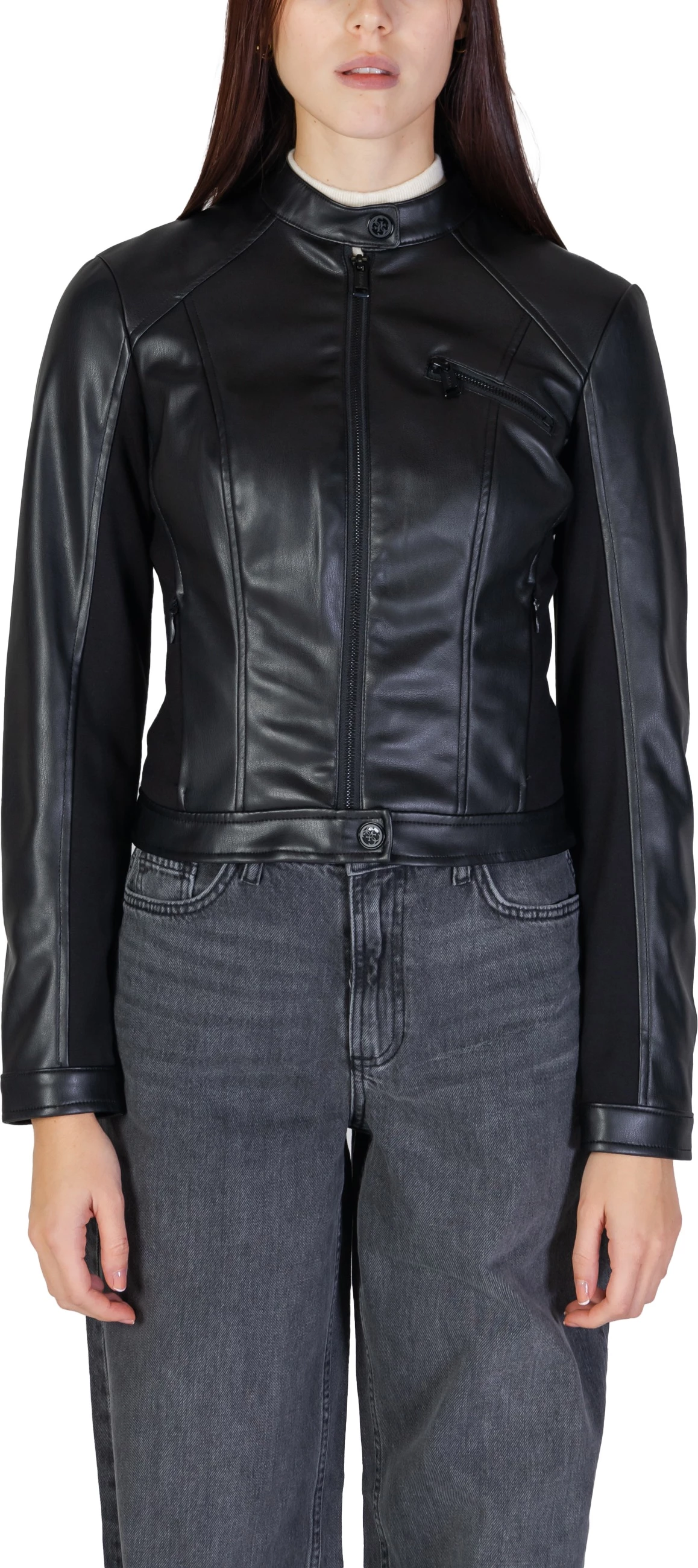 Jakne për femra Guess New Fiammetta W4YL04 WE480, e zezë [Madhësia: M]