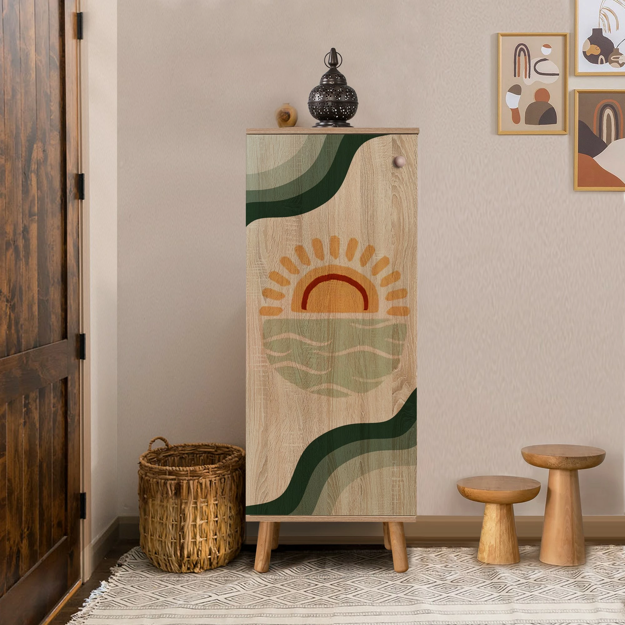 Dollap për këpuca Skye Decor, ngjyrë sonomo, Vegas - S 930