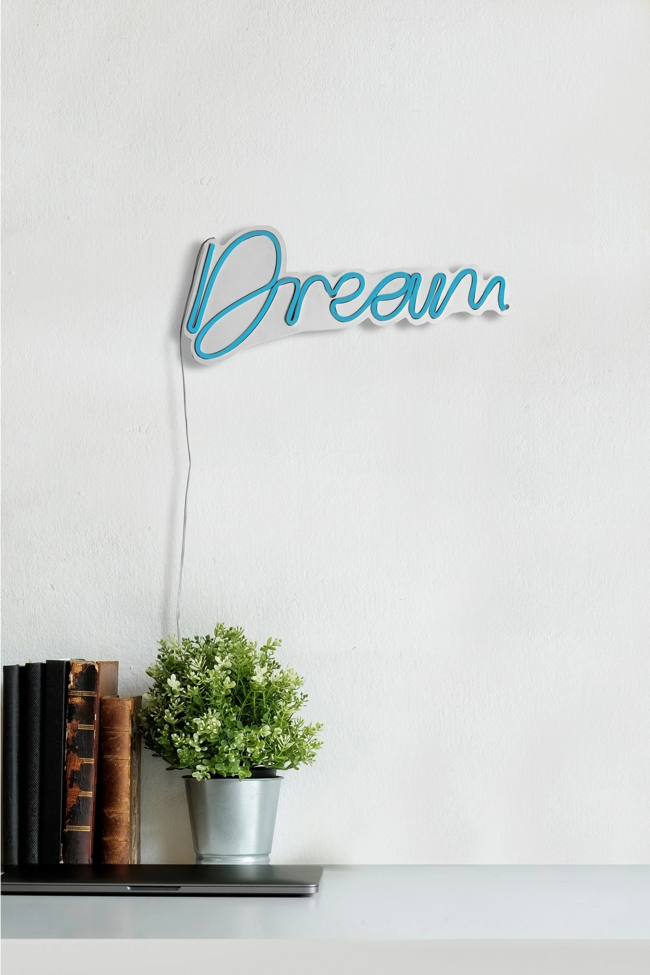 Ndriçim dekorativ LED plastik, 'Dream', ngjyrë kaltër