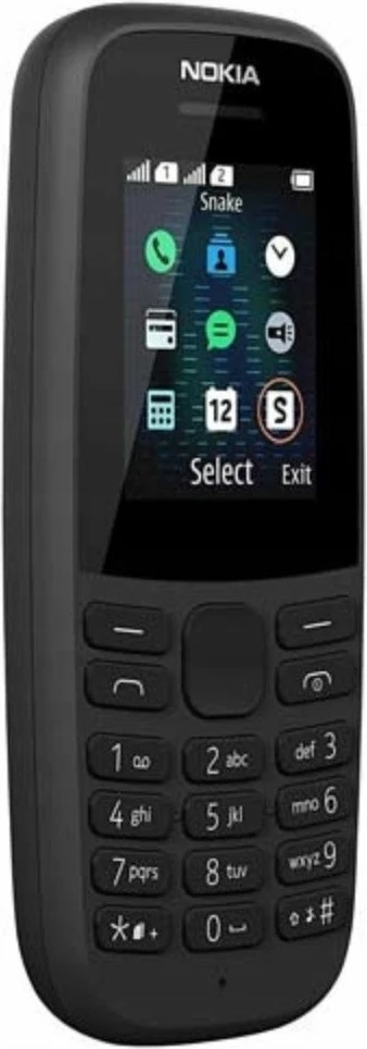 Celular Nokia 106 2018 2" Dual SIM 2GB/4MB 3G USB-C, Gri